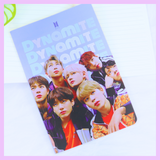 Quirky Print Slim Diary -BTS Theme