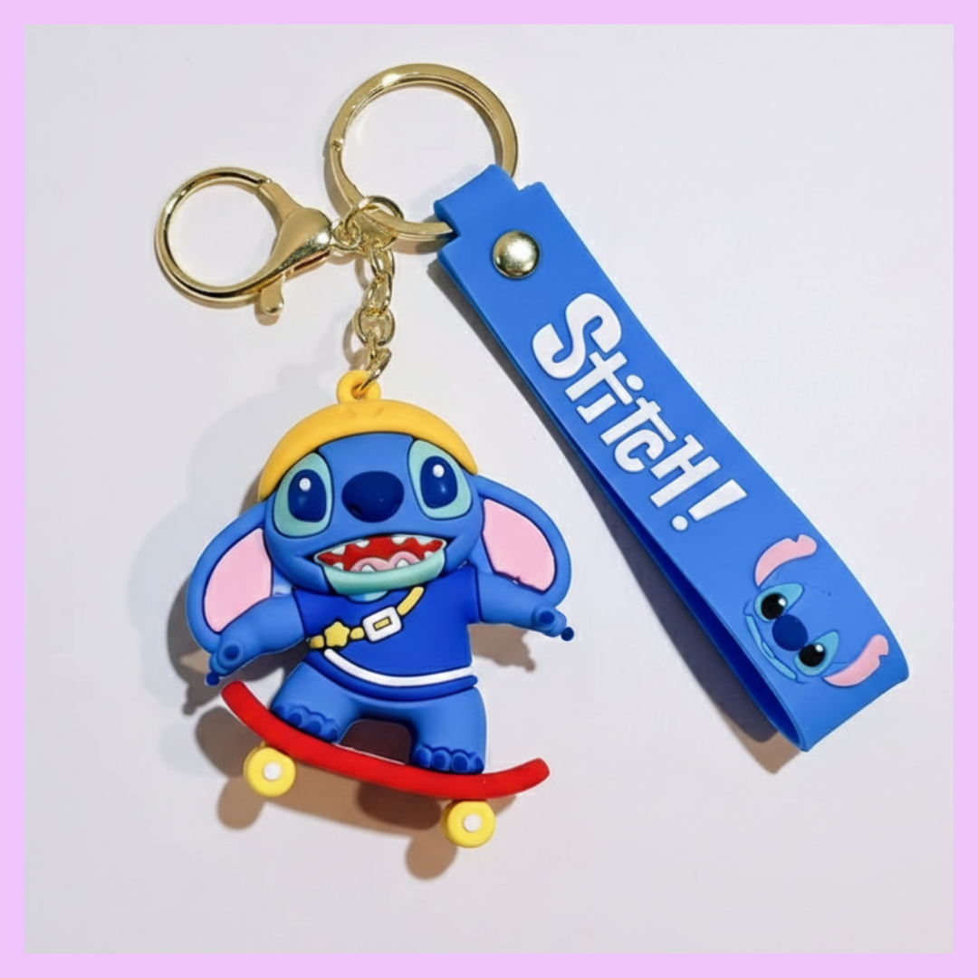 New Stitch Keychain front view