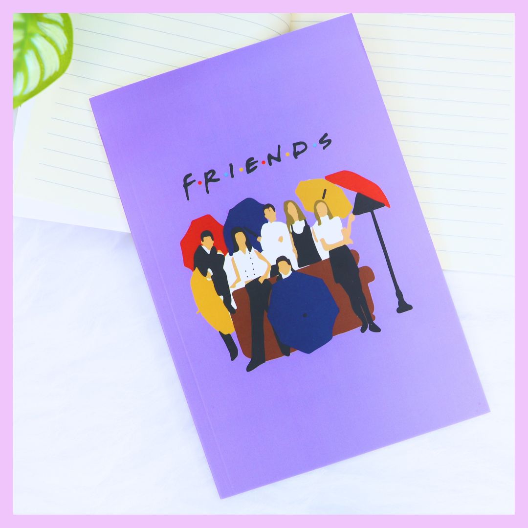 Quirky Print Slim Diary -Assorted