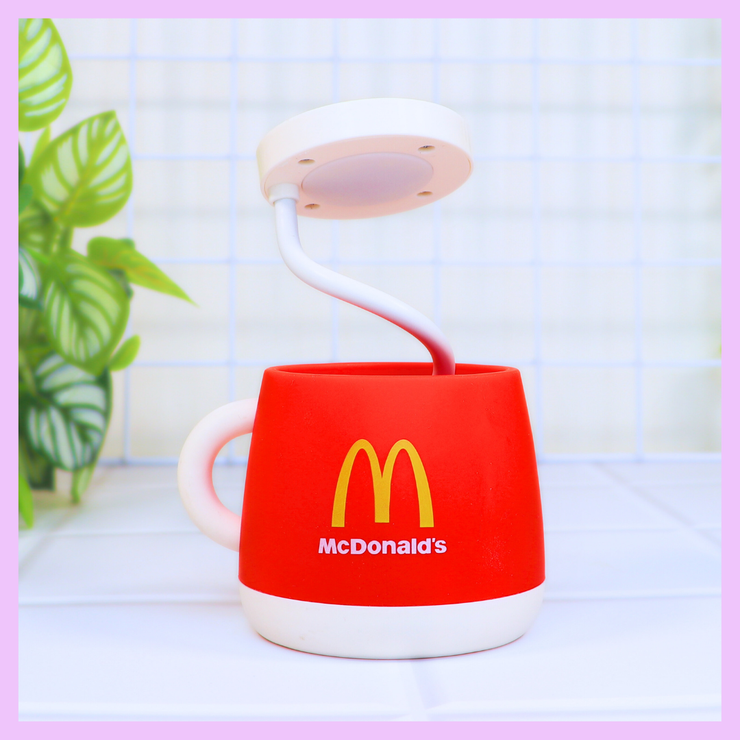 McDonald's inspired cup lamp