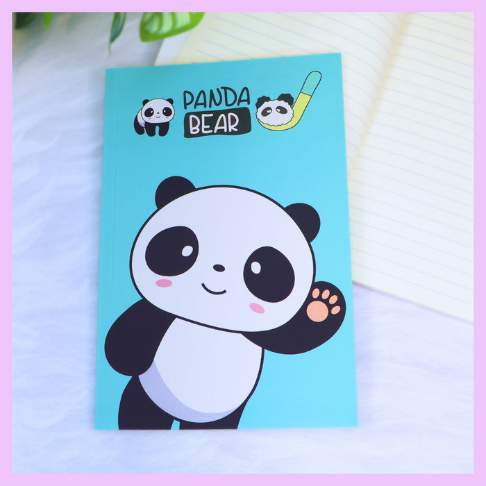 Quirky Print Slim Diary -Assorted_Panda Bear