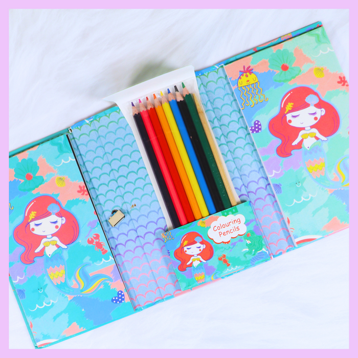 Assorted colouring book set for creative kids activities