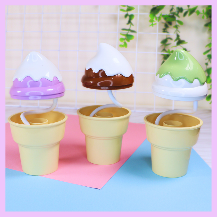 Ice cream novelty table lamp alternate design