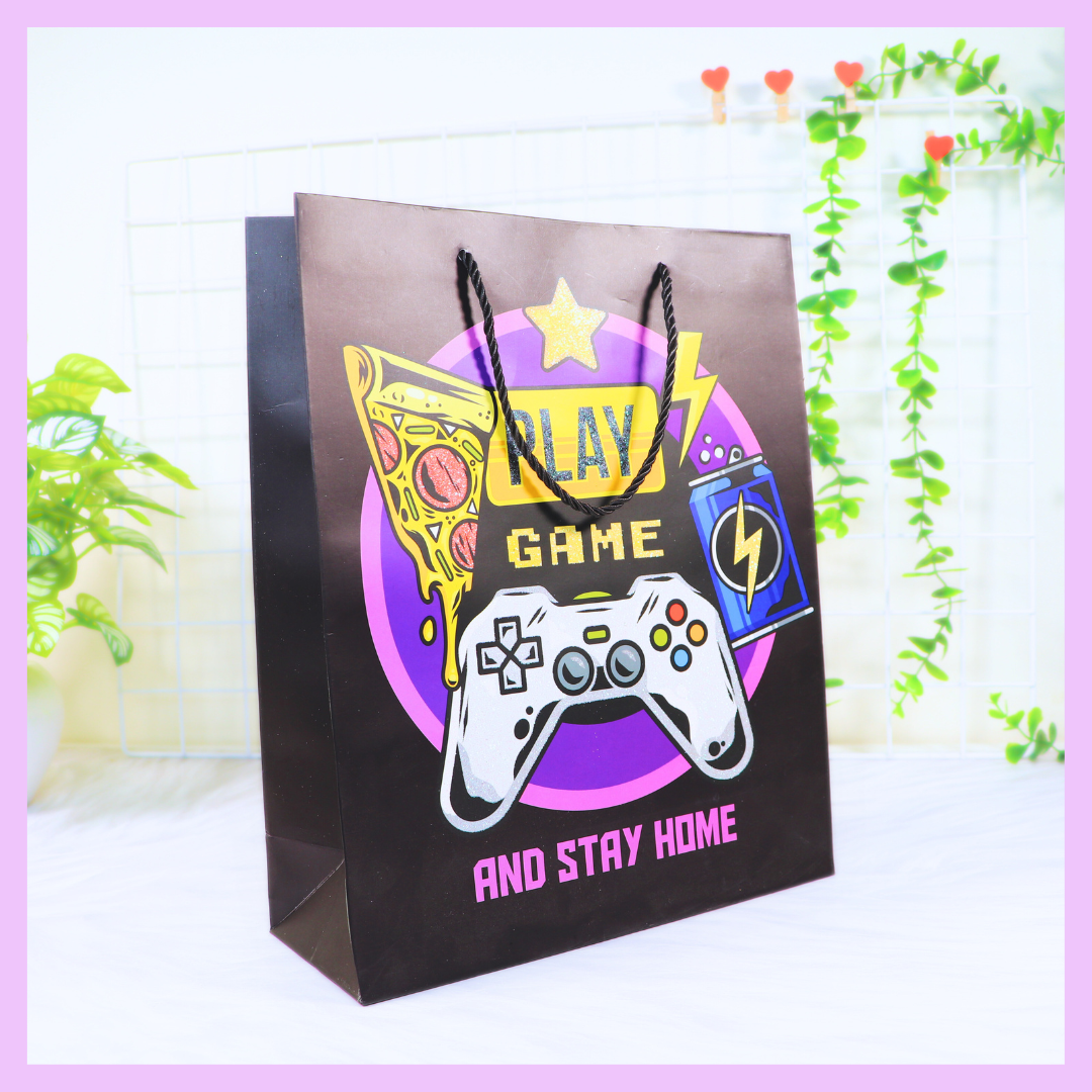 Premium Paper Gift Bag -Player_1