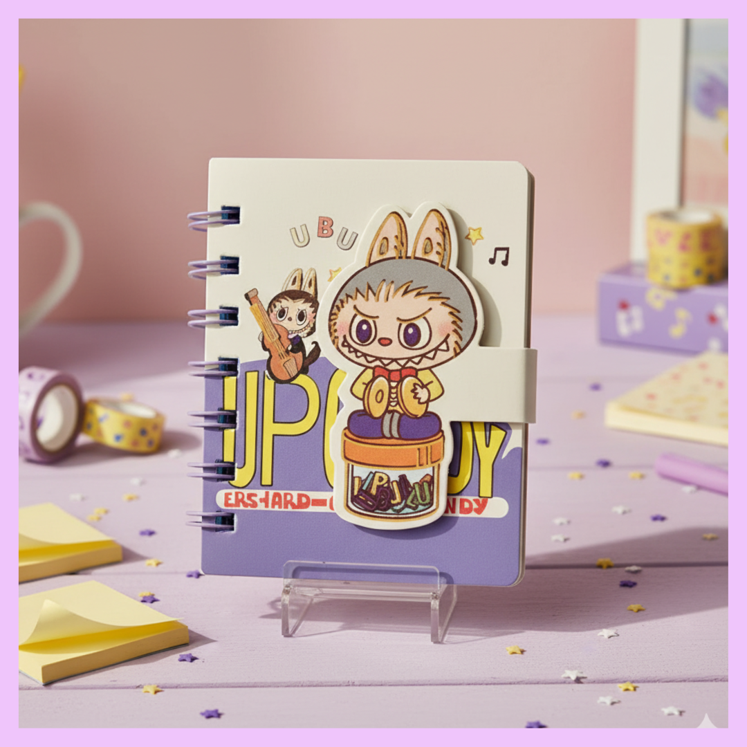 Labubu Pocket Diary Cover 3