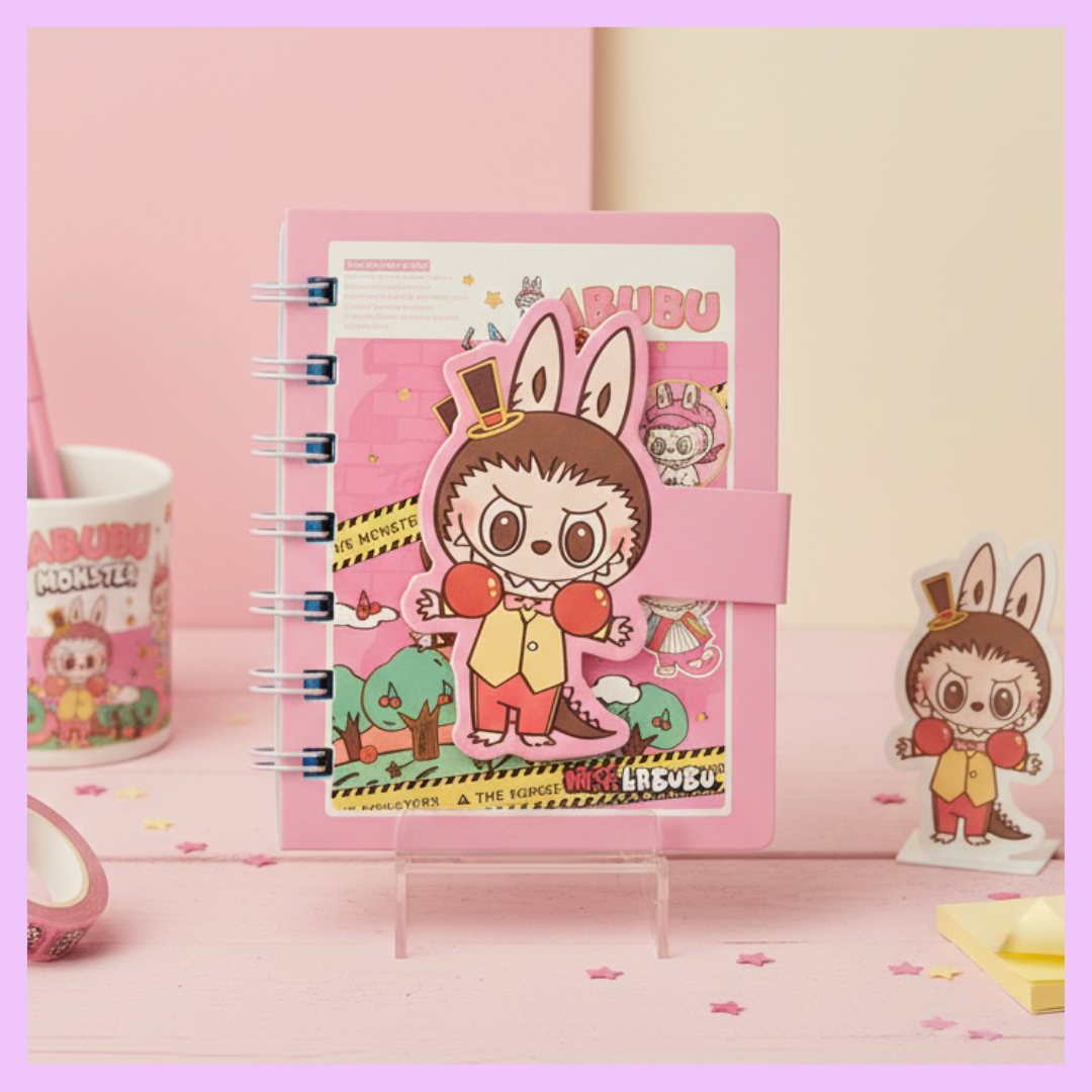 Labubu Pocket Diary Cover 4