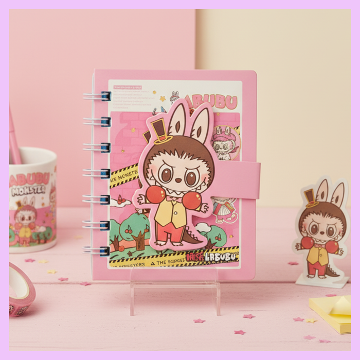 Labubu Pocket Diary Cover 4