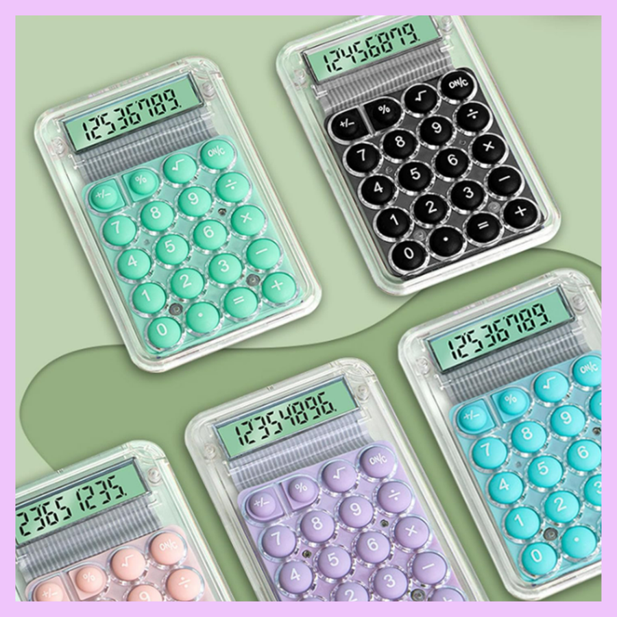 Mini Calculator assorted colours