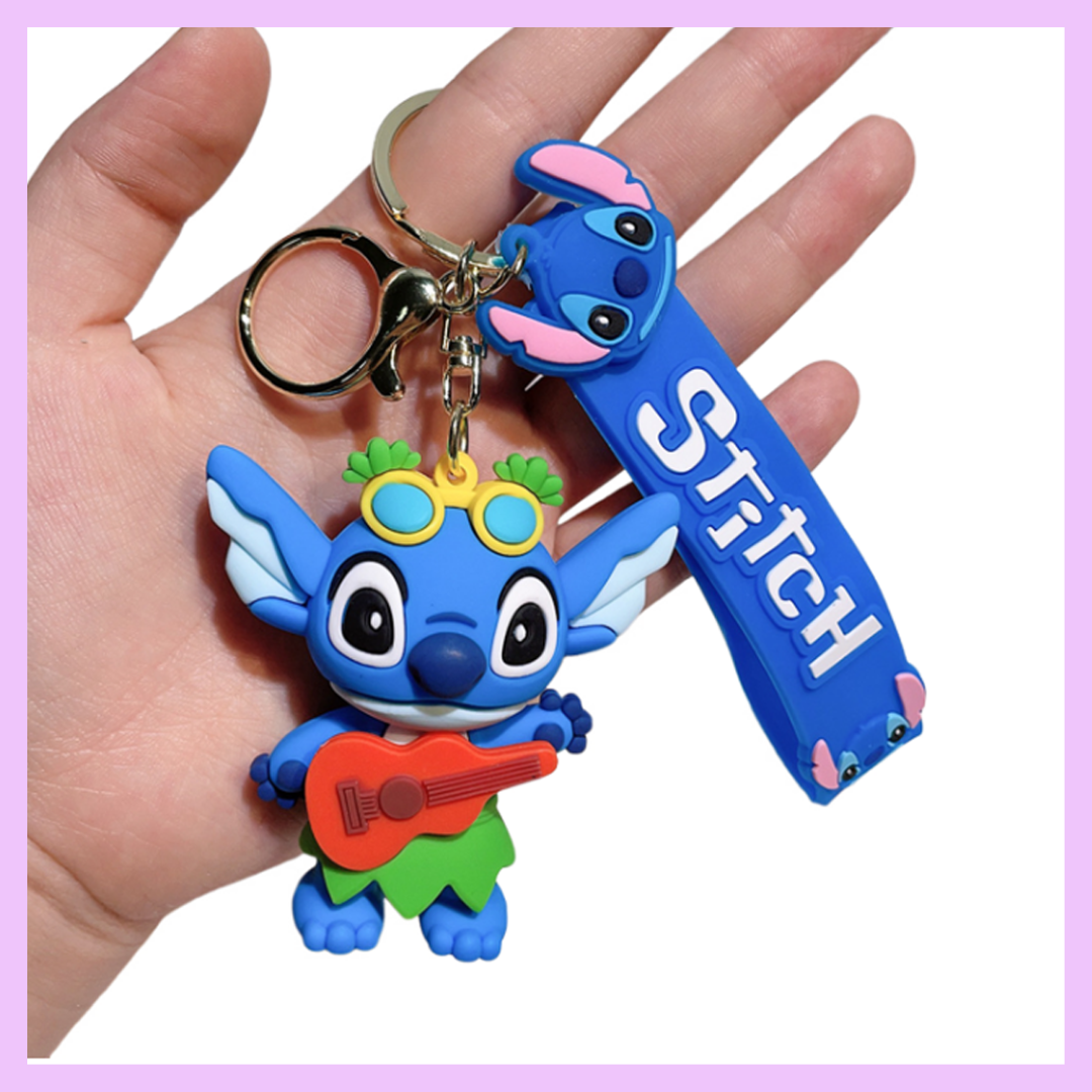 New Stitch Keychain Guitar design