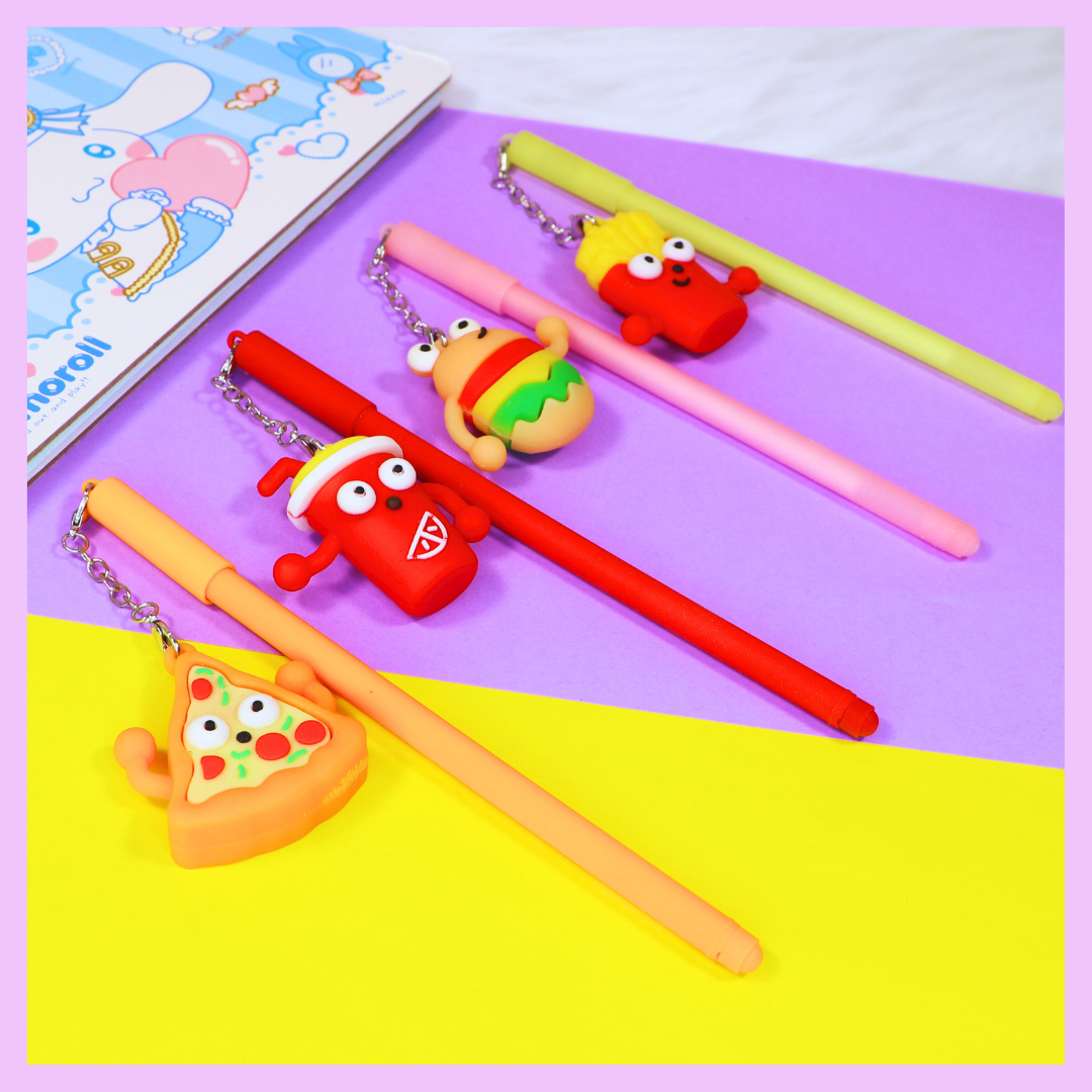 Food theme gel pens - alternate view