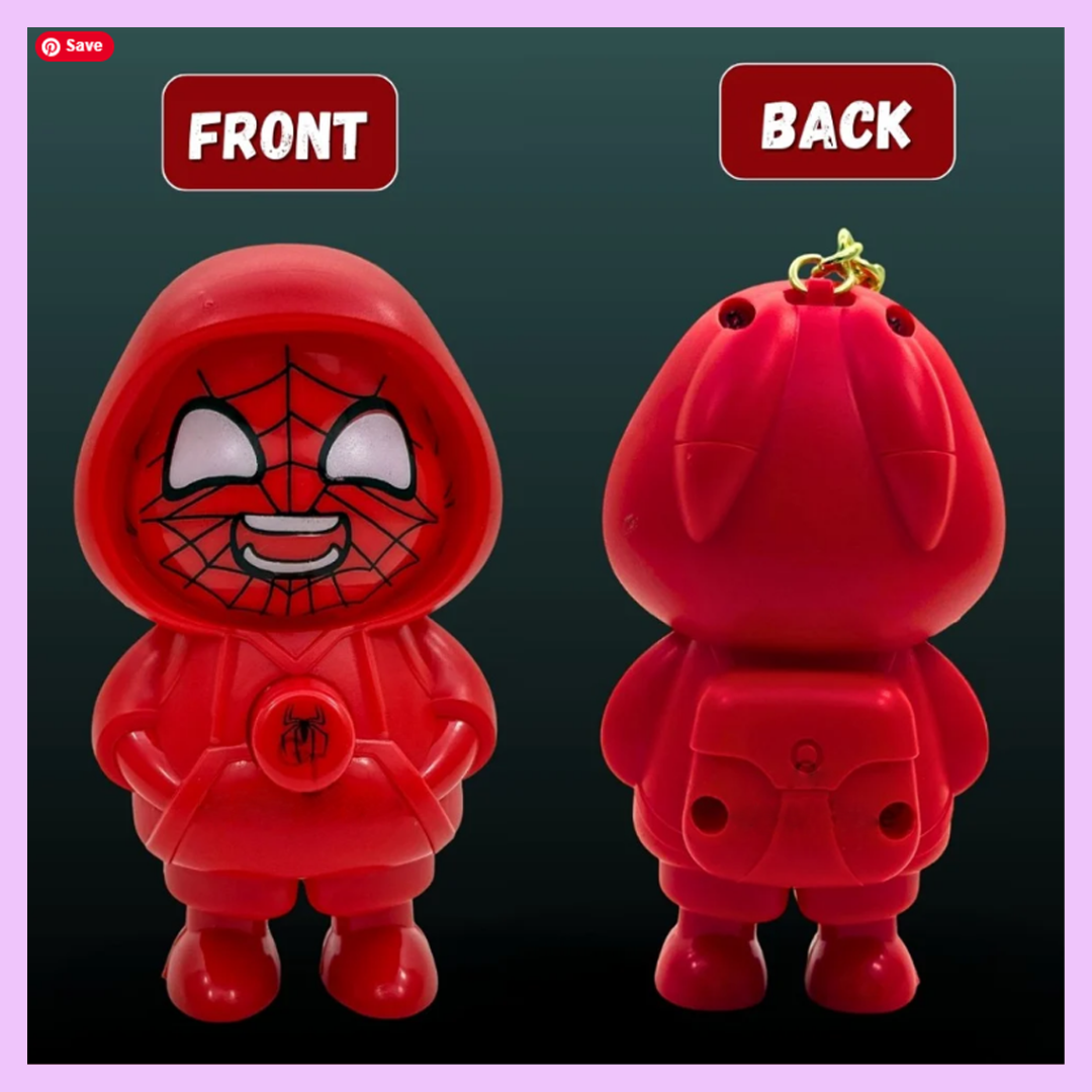 Face changing keychain