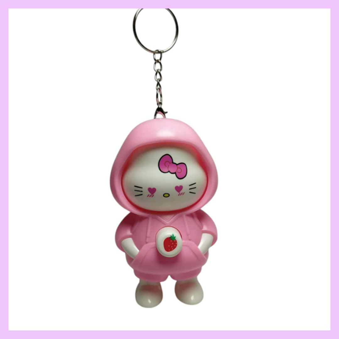 Face changing keychain