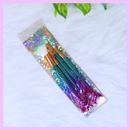Mermaid Makeup Brush - Set of 4