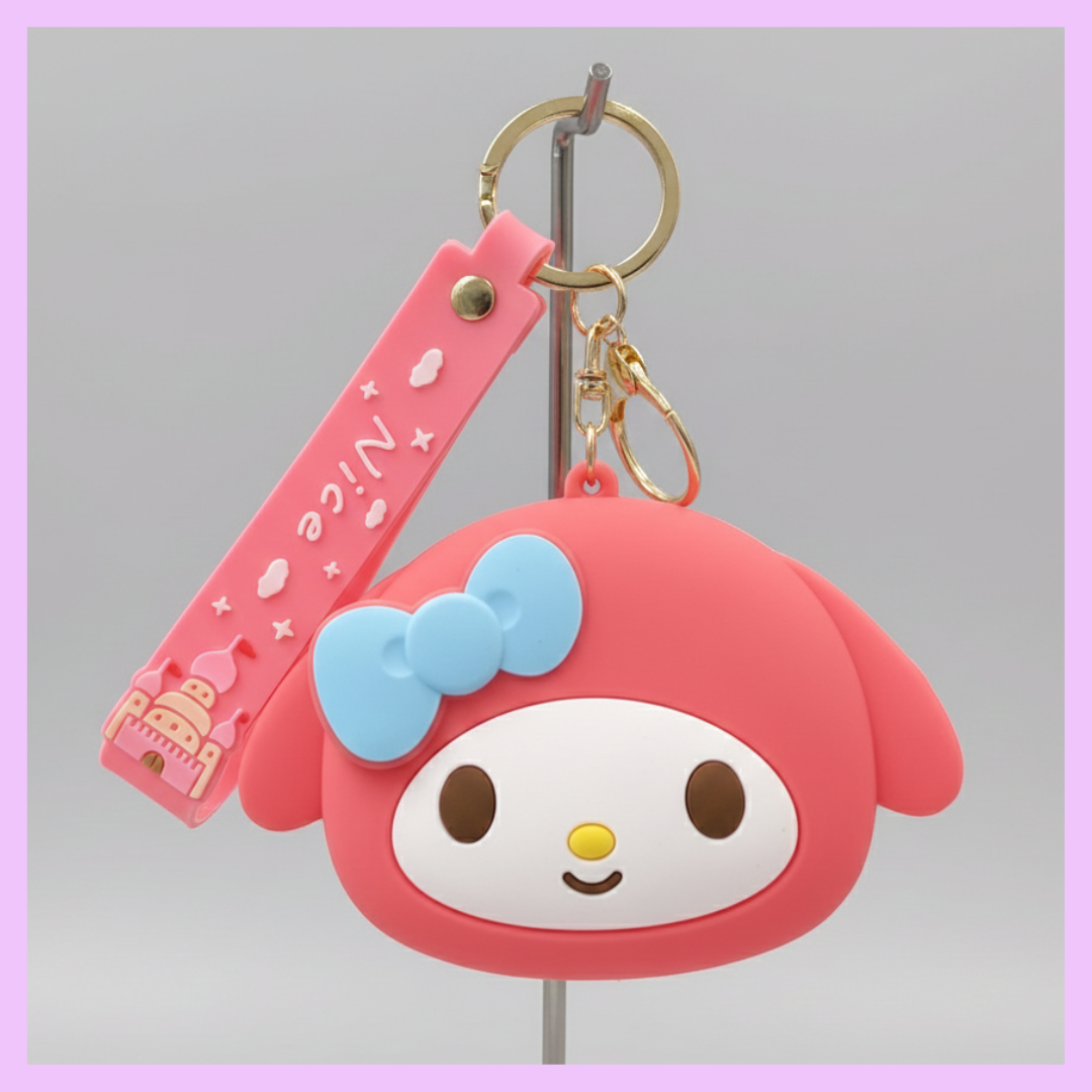Sanrio Coin Pouch My Melody Dark Pink