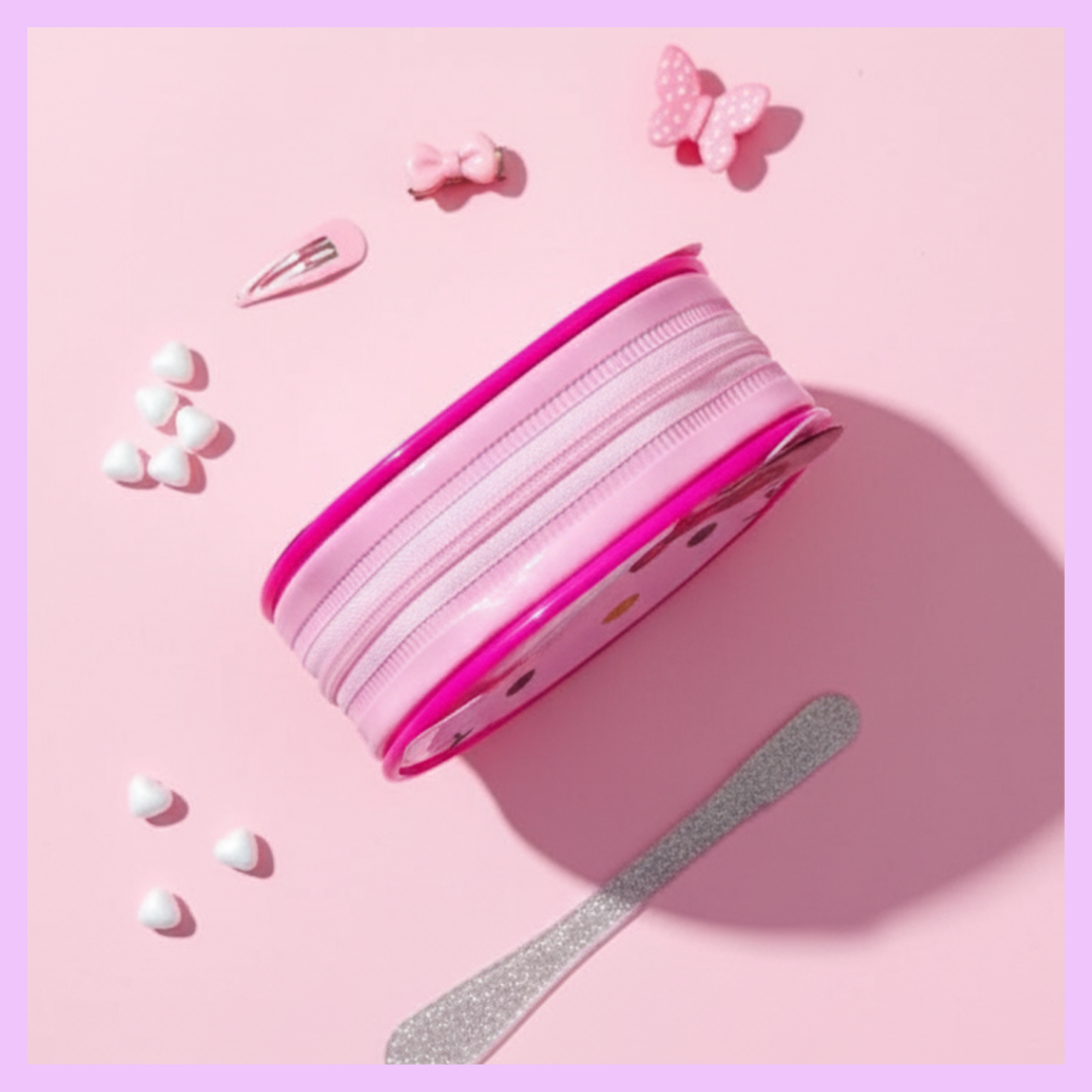 Hello Kitty coin pouch close-up