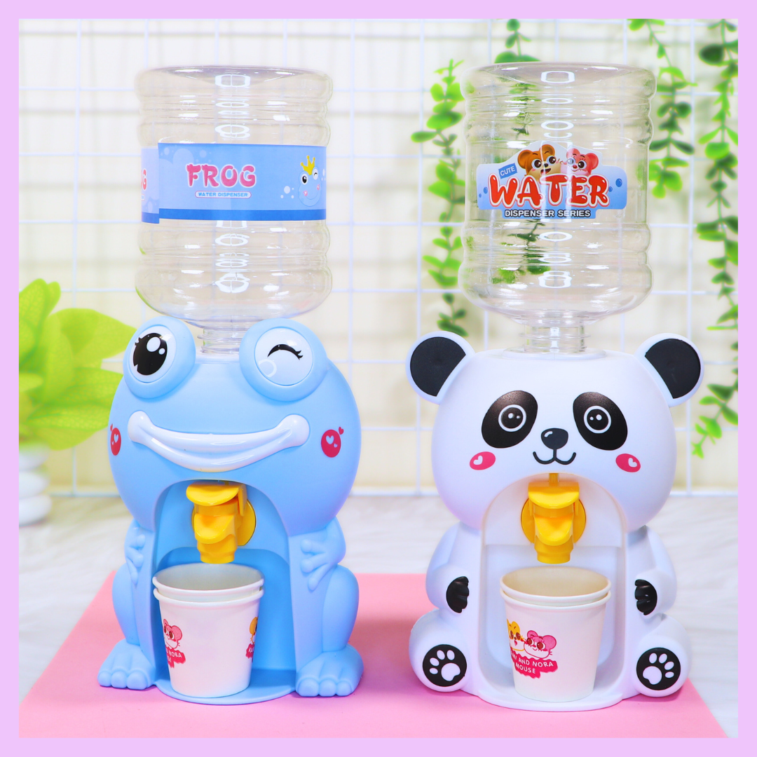 Panda Water Dispenser - Children's mini water dispenser toy