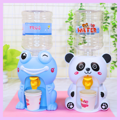 Panda Water Dispenser - Children's mini water dispenser toy