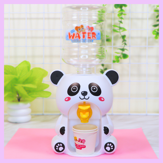 Panda Water Dispenser - Children's mini water dispenser toy