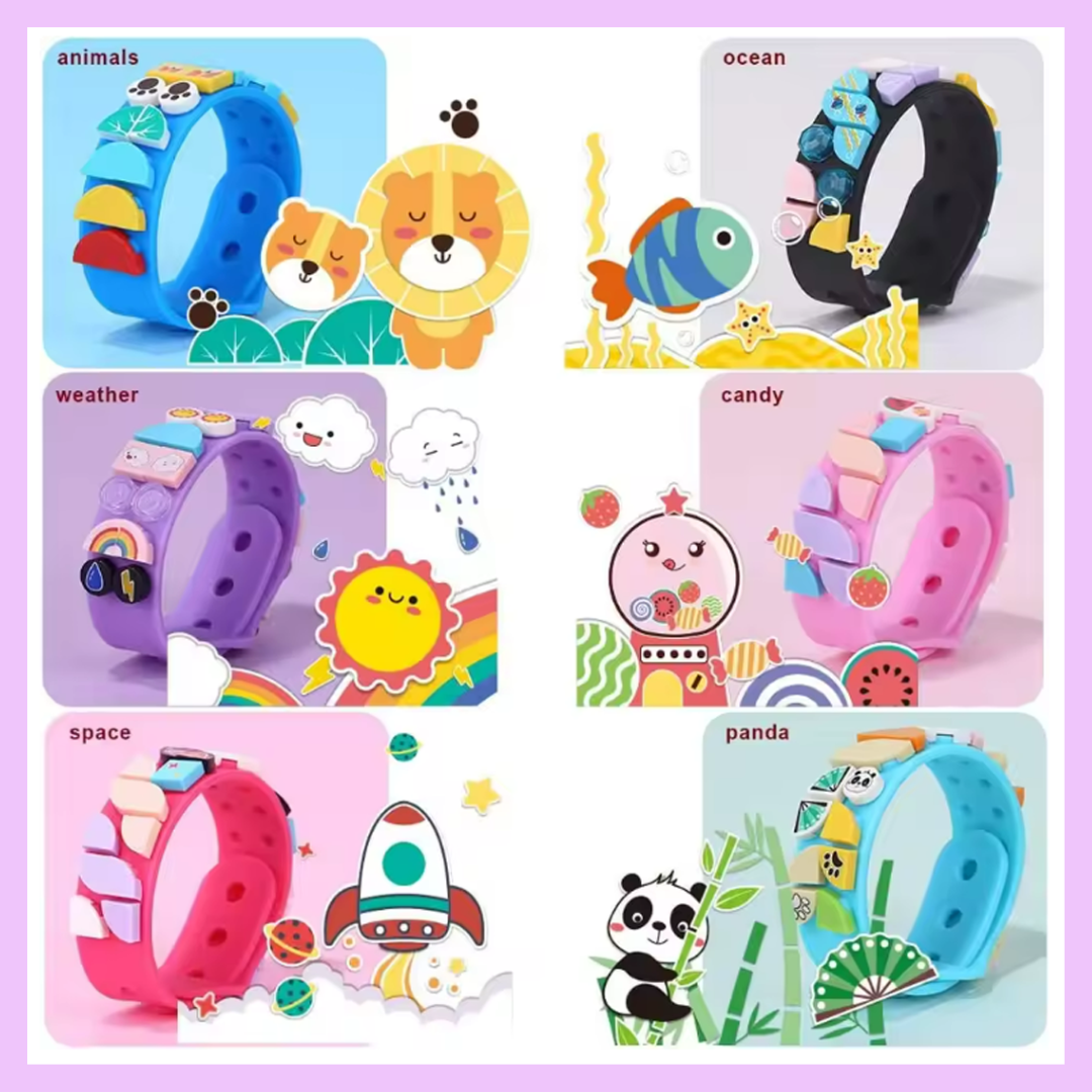 Fun colourful bands for kids