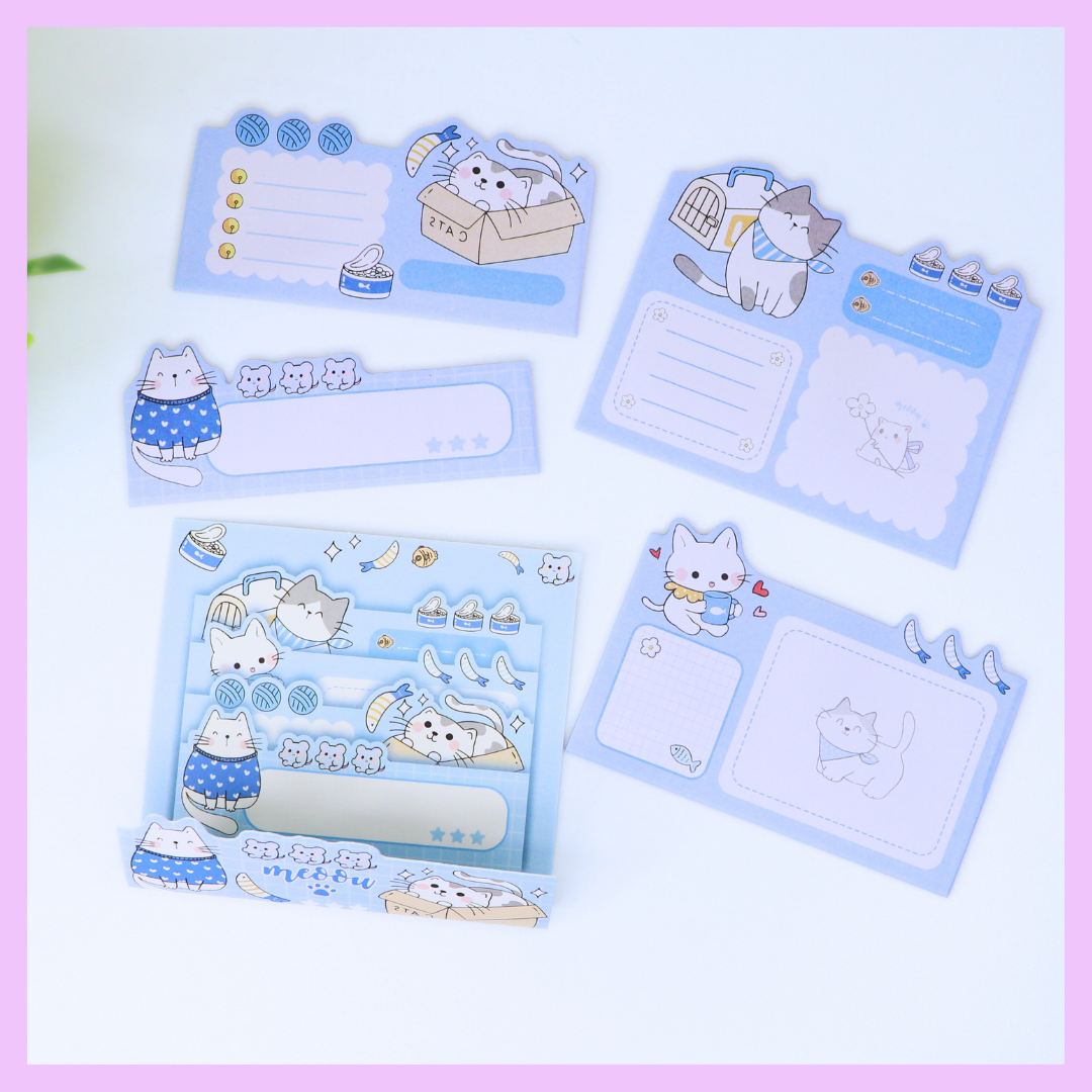 Cute Meoow sticky notes