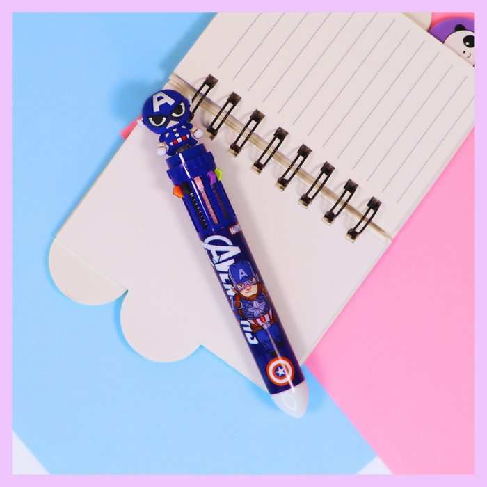 Captain America Avengers multicolor ball pen