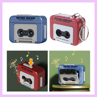 Retro cassette Keychains