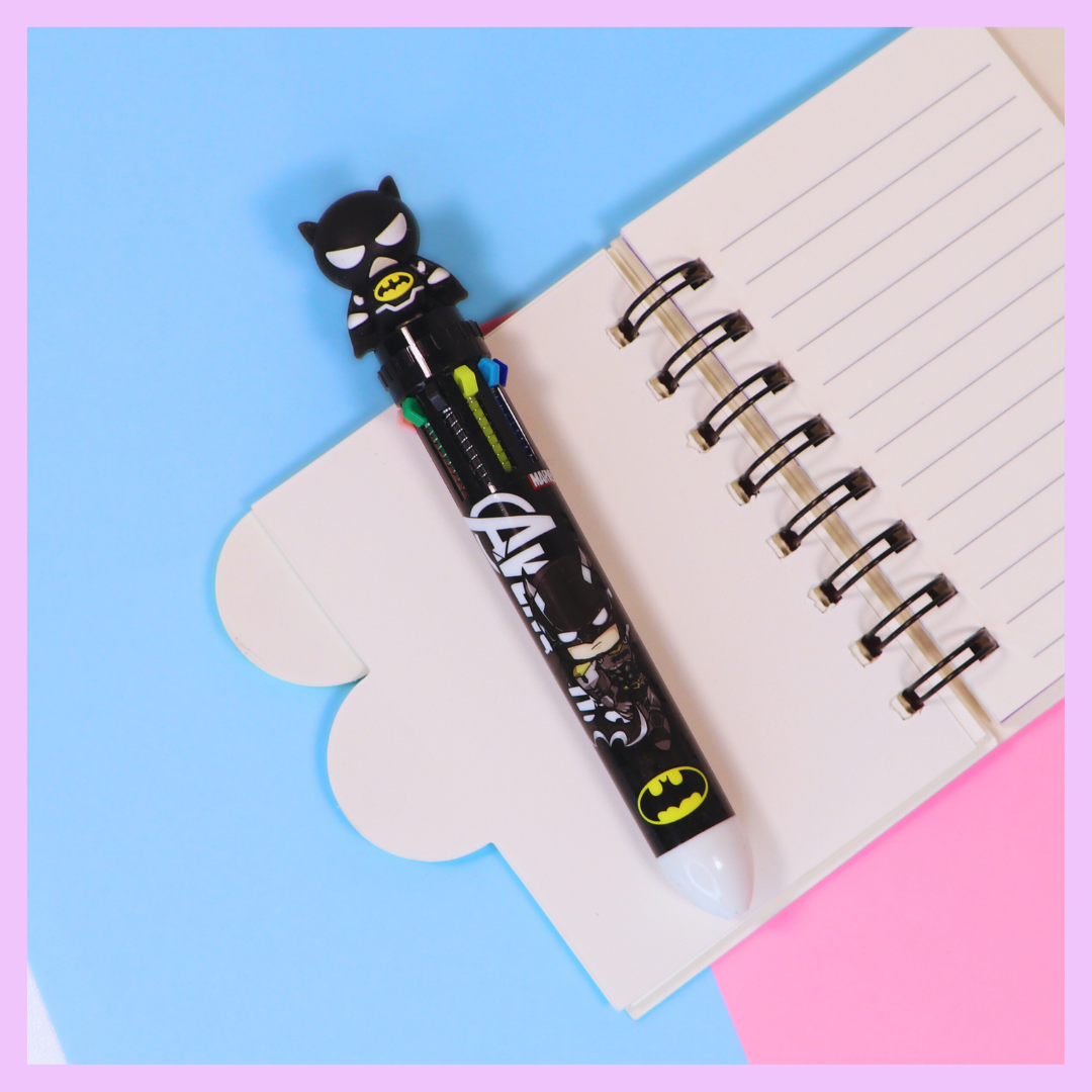 Batman themed Avengers multicolor ball pen