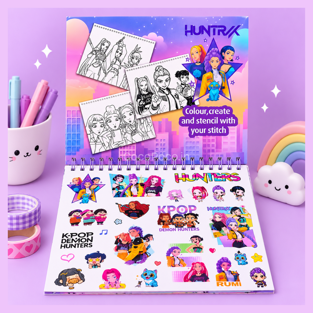 K Pop Coloring Book