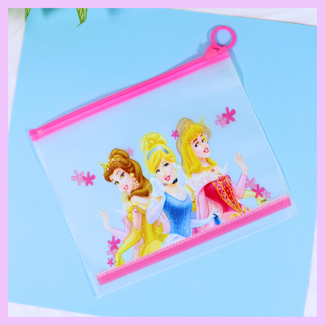 Transparent pouch alternate view
