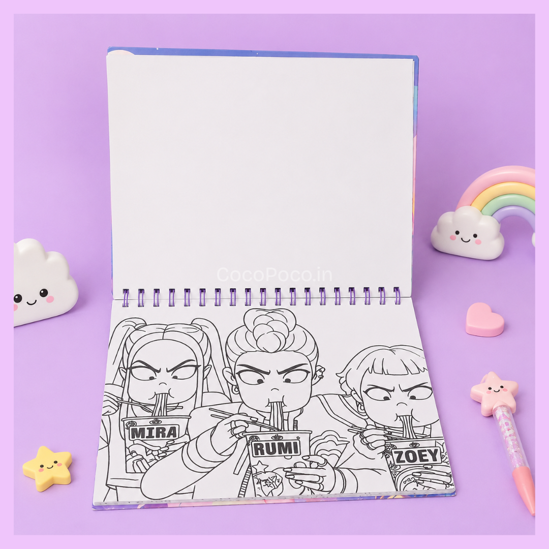 K Pop Coloring Book