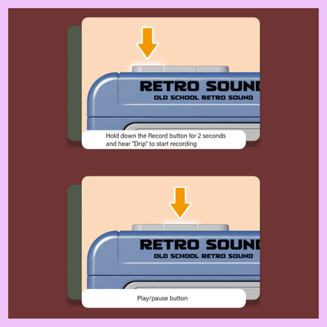 Retro cassette Keychains