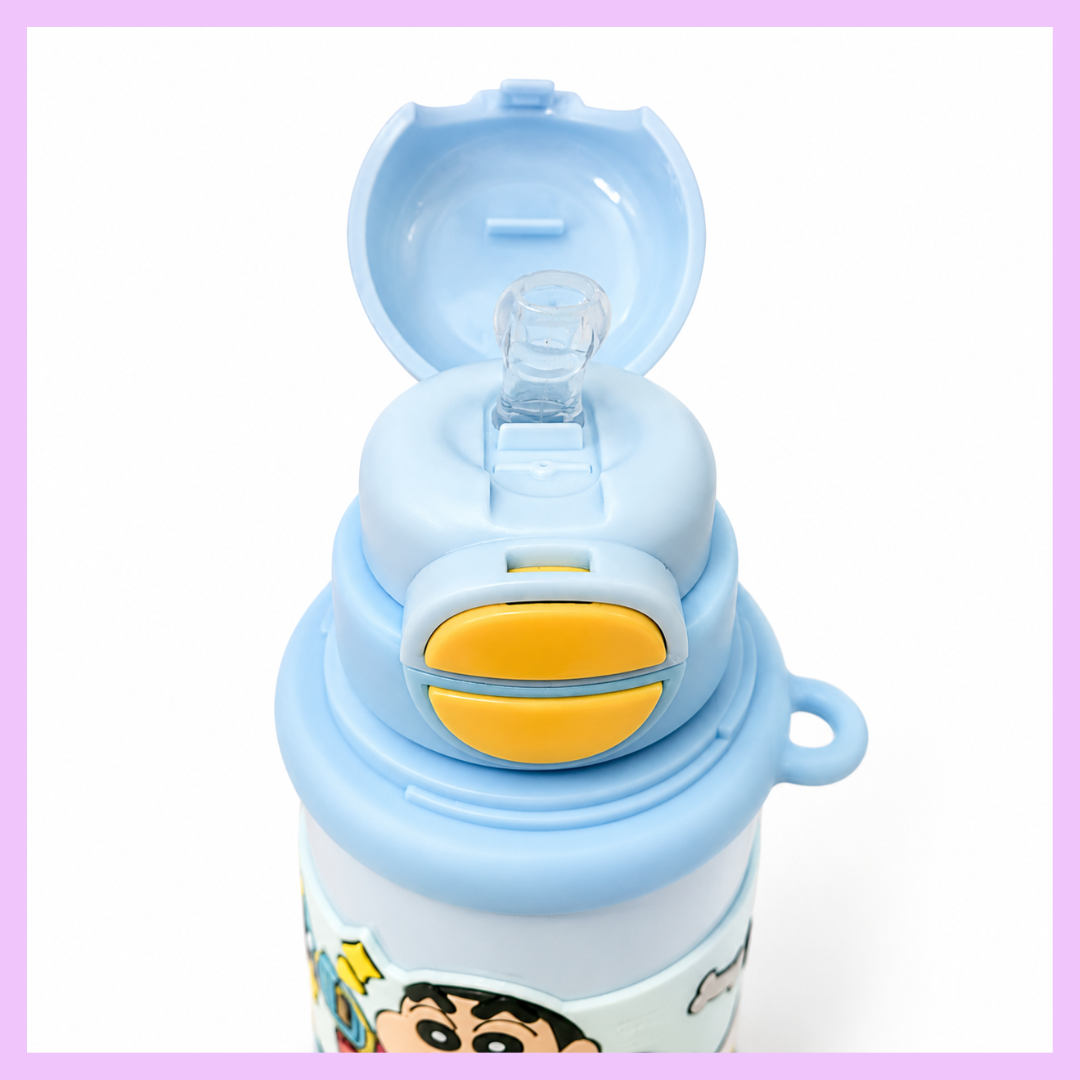 Crayon Shin-chan 620ml 3-in-1 Stainless Steel Insulated Water Bottle_2