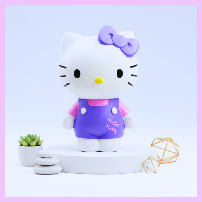 Hello Kitty Piggy Bank Purple
