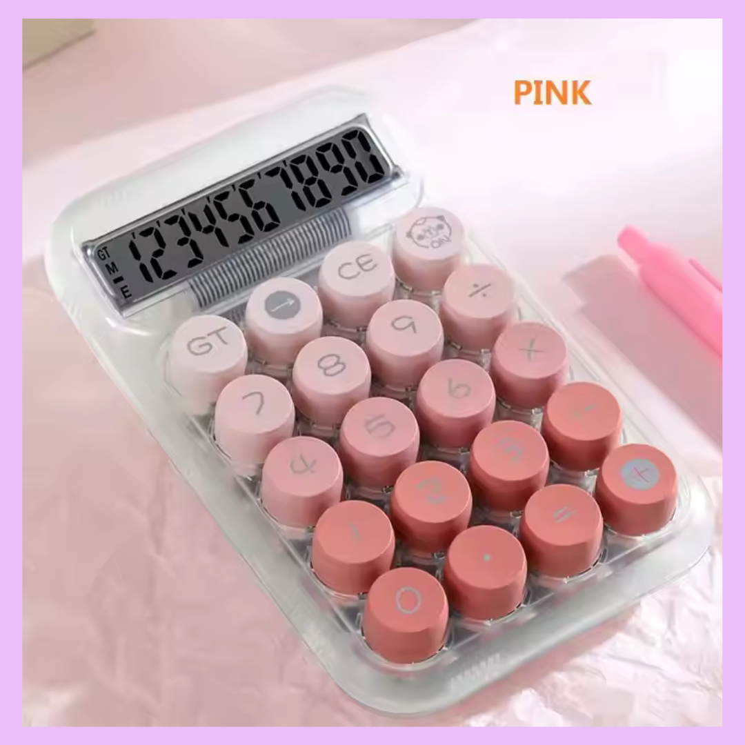 Pink RZ 819 Pro calculator
