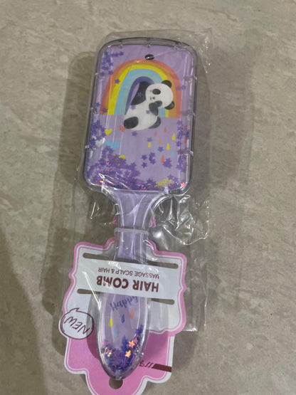 Panda Hair Brush  Assorted Colors