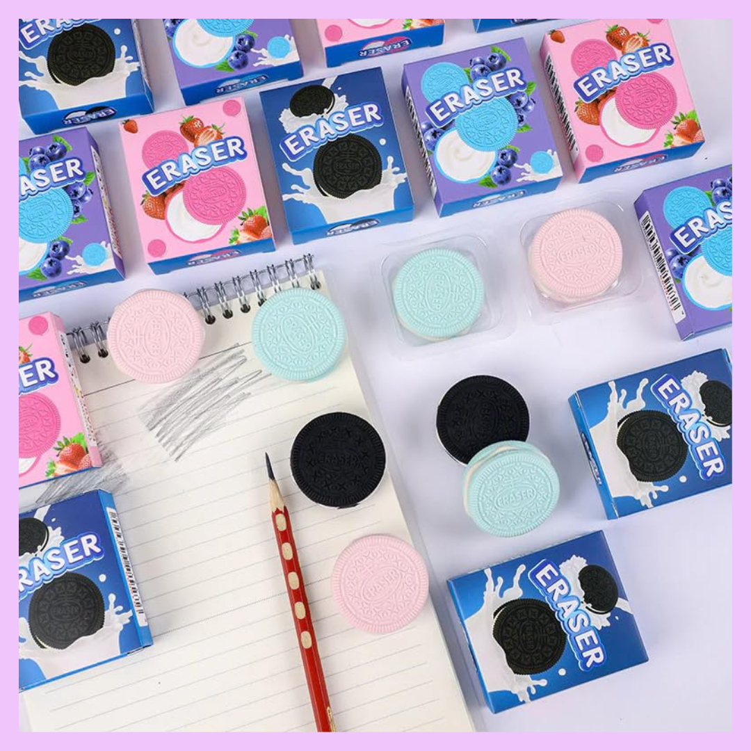 Oreo Erasers detail