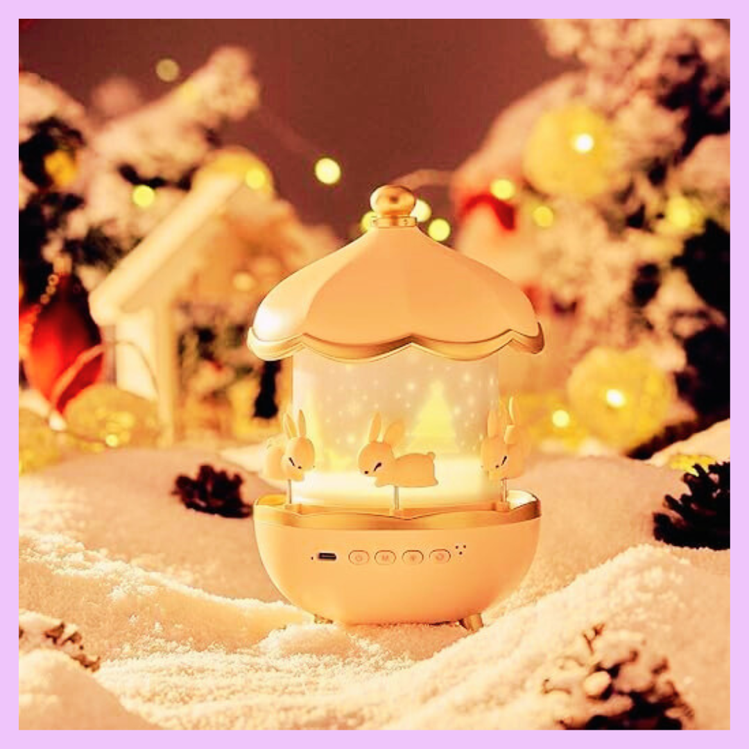 Cute Bunny Projector Night Lamp projection