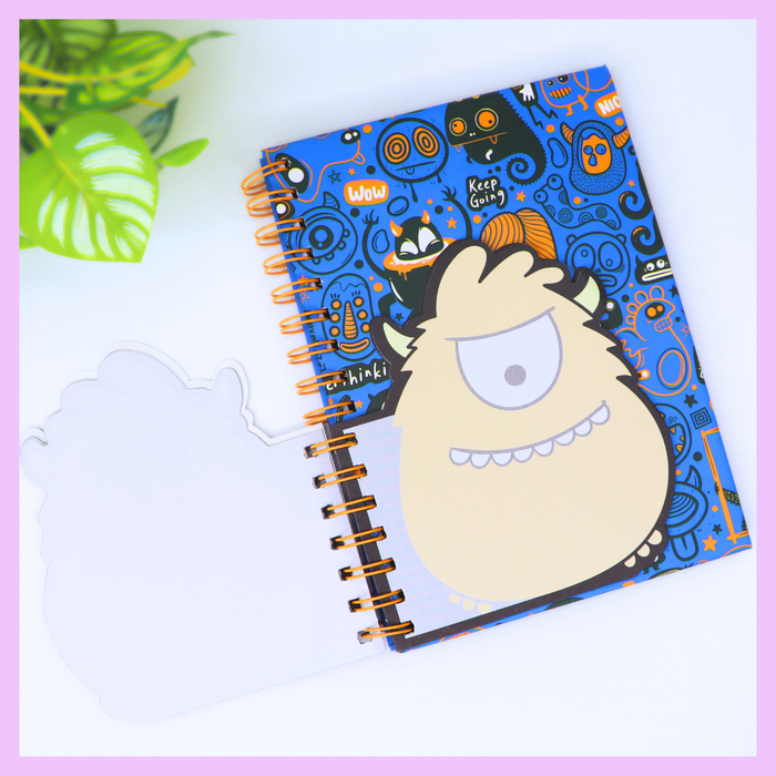 A5 spiral diary interior pages