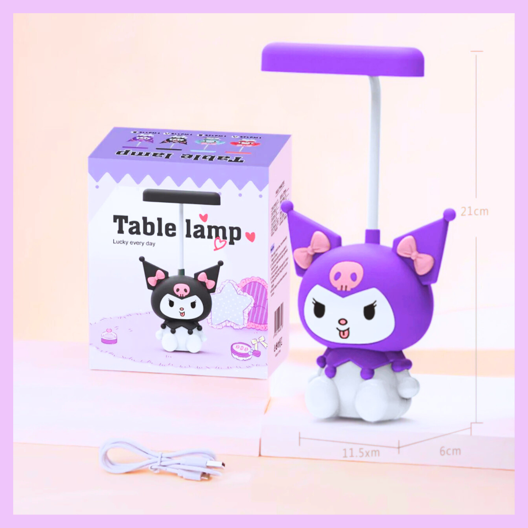 Purple Kuromi Sanrio lamp