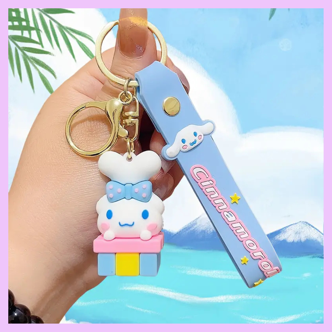 Cinnamoroll Keychain Design 2