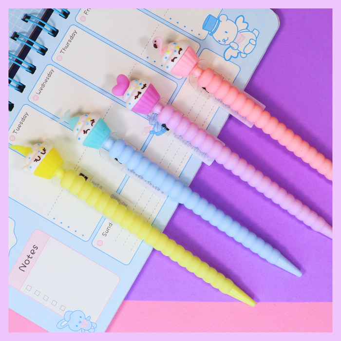 Cupcake mechanical pencil - alternate view