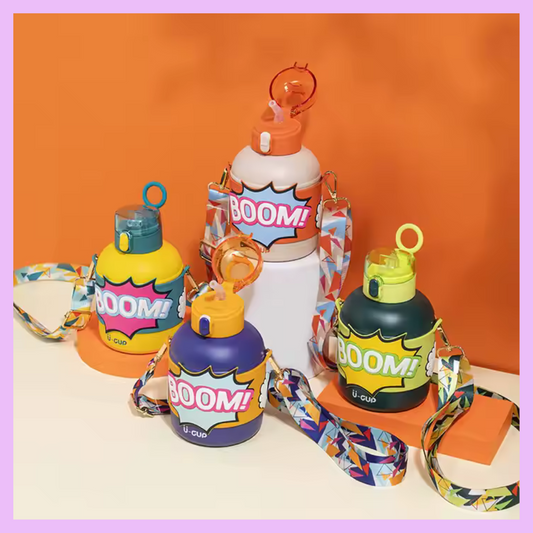 Boom Vacuum Flask Bottles - steel - Assorted Colors 520ML