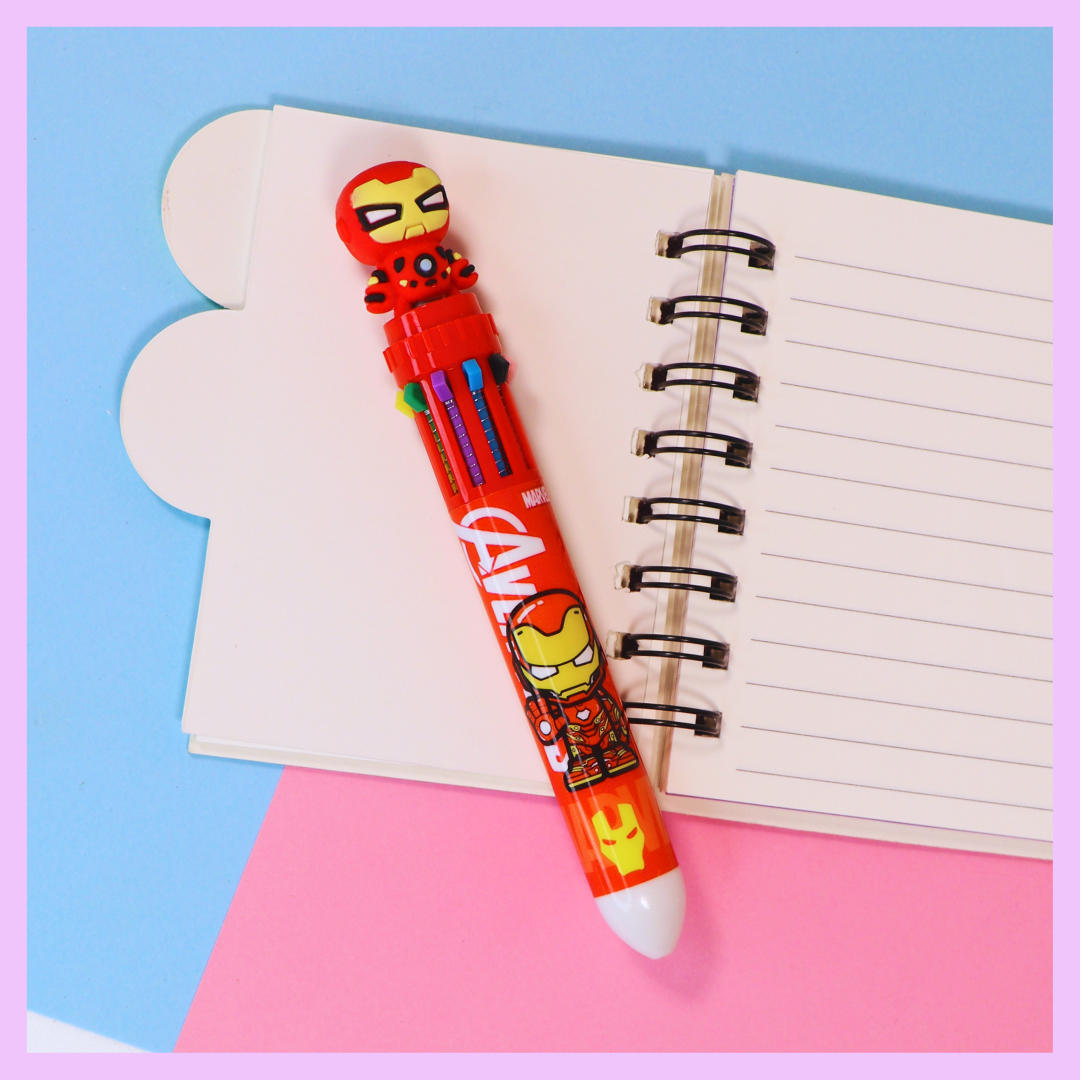 Iron Man Avengers multicolor ball pen