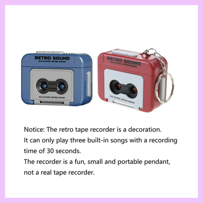 Retro cassette Keychains