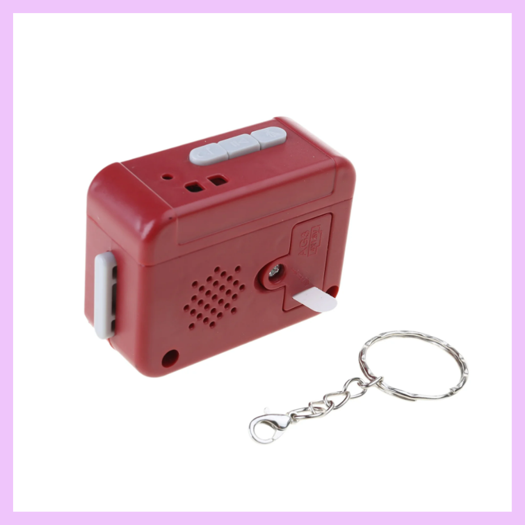Retro cassette Keychains