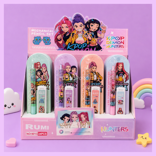 KPOP Demon Hunters Mechanical Pencil Set