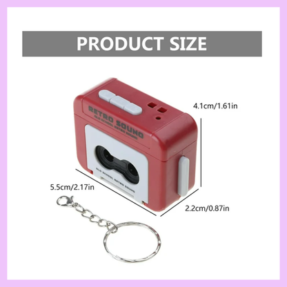Retro cassette Keychains