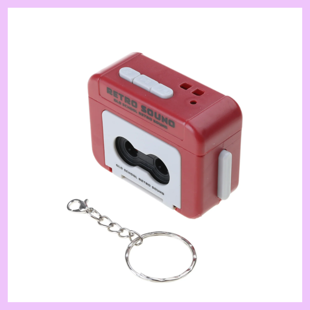 Retro cassette Keychains
