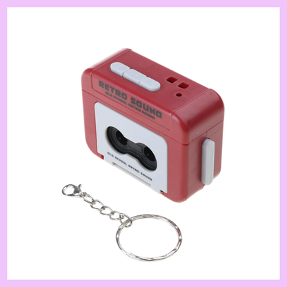 Retro cassette Keychains