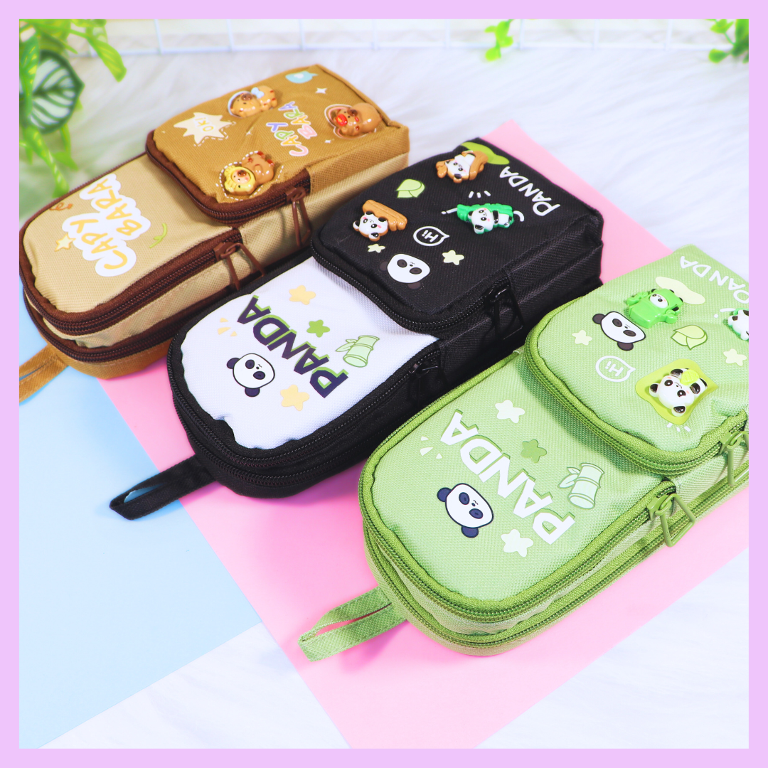 Pencil/Pen Pouch Capy Bara/Panda